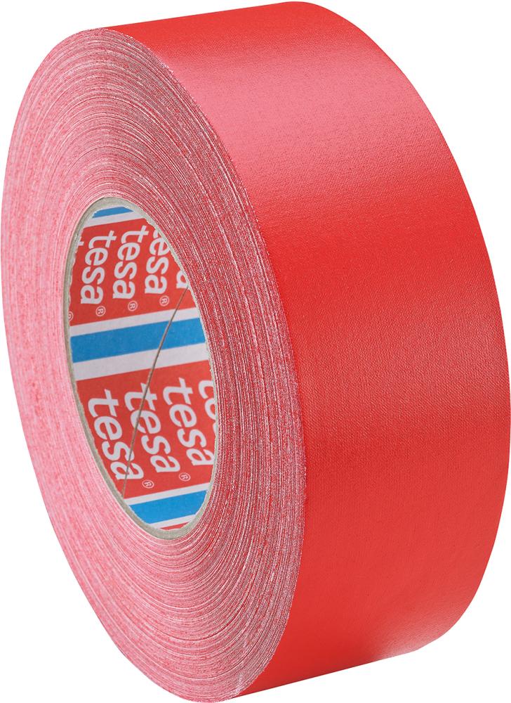 Gewebe-Klebeband 4651 kunststoffbeschichtet 19mmx50m rot tesa