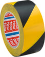 Produktbild von tesa 4169 gelb/schwarz Warnband 33m x 50mm (6 Stück) 04169-00063-93 4042448912886