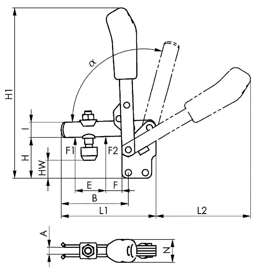 Senkrecht Spanner 6802 Gr.4 Amf 2 - 8281