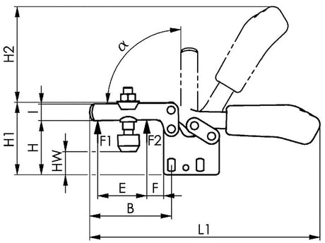 Waagerechtspanner 6832 Gr.2 Amf 2 - 8342