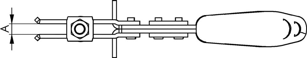 Waagerechtspanner 6833 Gr.2 Amf 2 - 8367