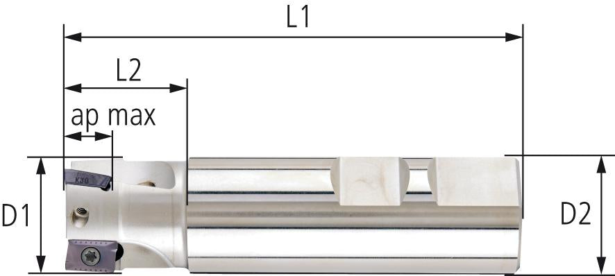 Eckfräser 90G D13Mm, Z1, Ik Für Ap.1003 2 - 9181