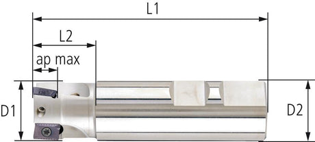 Eckfräser 90G D13Mm, Z1, Ik Für Ap.1003 2 - 9181