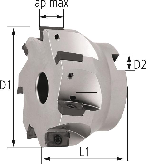 Eckfräser 90G D250Mm, Z16, Ik Für Ap. 1604 2 - 9381