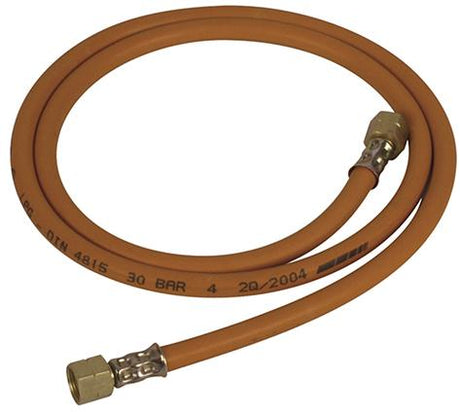 Hochdruckschlauch komplett 4mm Schlauch-Innen-Ø G3/8" links 2m GCE