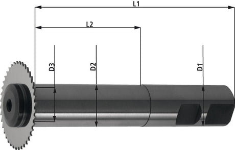 Sägeblattaufnahme DIN1835 Form B 80x22mm TSCHORN