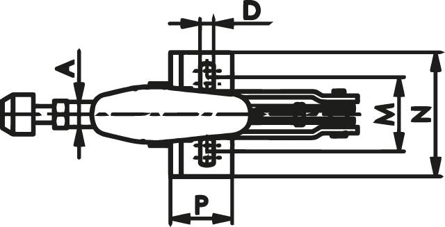 Schubstangenspanner 6841 Gr.0 Amf - 8380