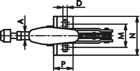 Schubstangenspanner 6841 Gr.5 Amf - 8396