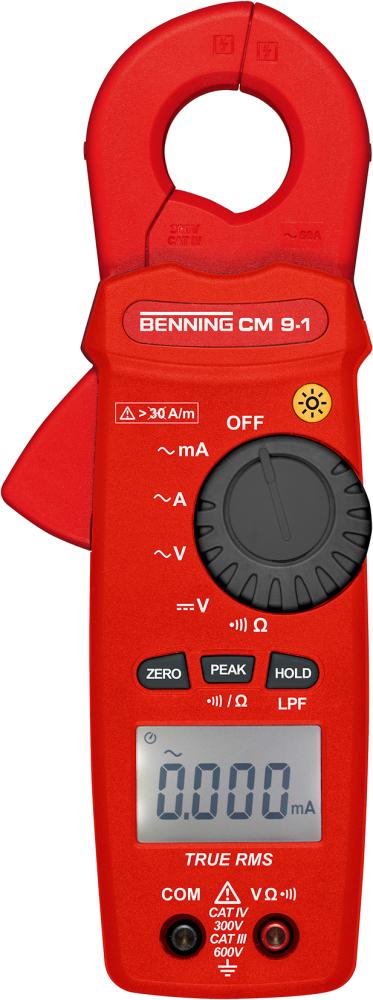 Digital-Stromzangen- Multimeter CM 9-1 Benning