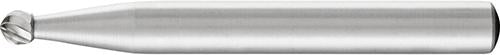 Frässtift HSS kugelförmigF 0403 3 6mm 4x3,6mm Pferd