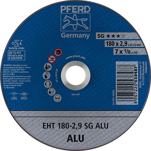 Produktbild von PFERD Trennscheibe gerade für Aluminium A24NSG 178x2,9mm 61326323 4007220538487