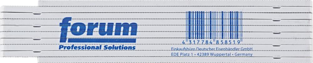 Kunststoff-Gliedermaßstab 1m