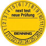 Prüfplakette Benning