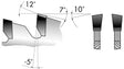 Kreissägeblatt HW W-neg 250X3,2X30-24Z FORUM