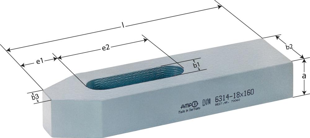 Spanneisen Din6314 18X125Mm Amf 1 - 8819