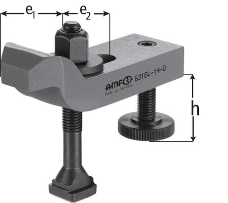 Spanneisen verstärkt gekröpft 16/36-71mm AMF, Spanneisen, 4020772071301 - 8901