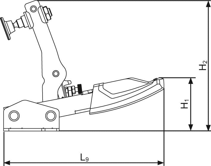 Senkrechtspanner 20Mm Bessey 2 - 8235