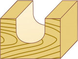 Hohlkehlfr. Hw R4,8 9,5X9,5X40 S8 Fortis - 12065