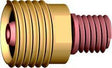 Spannhülsegehäuse mit Gaslinse 1,0 mm ABITIG 24