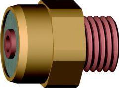 Spannhülsegehäuse m.Gaslinse D:4,8mm Binzel