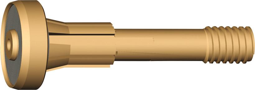 Gasdiffusor für Gr. 1 We-Durchm. 2,4 mm