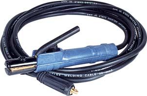 Welding cable set with E-holder 5 m 500 A (70-95 qmm) PVC