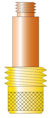 Spannhülsengehäuse Gaslinse D:1,0,45V24