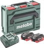 Akku Basis Set 18,0 V LiHD Metabo 2x18,0V 8,0 Ah Ladegerät ASC Ultra metaBOX