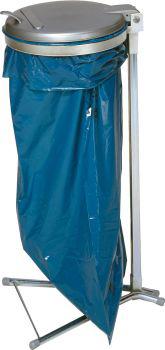 Produktbild von VAR Abfallsammler 120 l blau 4 Standfüße KS-Deckel 10203 4030695102037