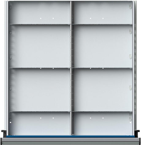 Produktbild von Anke Schubladeneinteilungssatz für FH 180-360mm 1/2 Teilung für Schublade B500xT540 mm 901903 4014641061487