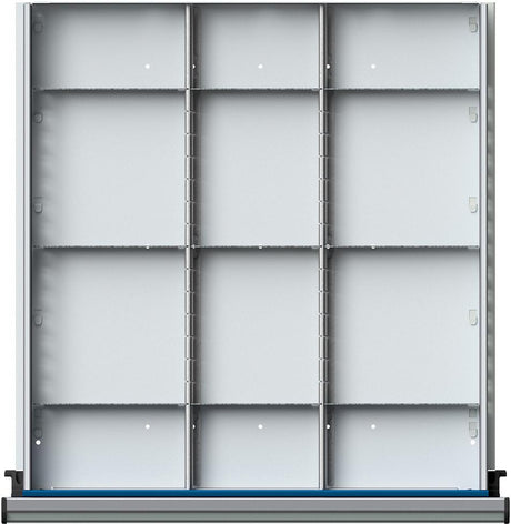 Produktbild von Anke Schubladeneinteilungssatz für FH 180-360mm 1/3 Teilung für Schublade B500xT540 mm 901907 4014641061524