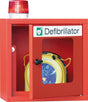 Hängeschrank f. Defibr. 400x400x220.m.Alarm ak.+o