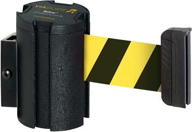 Produktbild von Via Guide WALL MOUNT M schwarz Gurt schwarz/gelb 2,3 m 91-AAW-D11 4045806004100