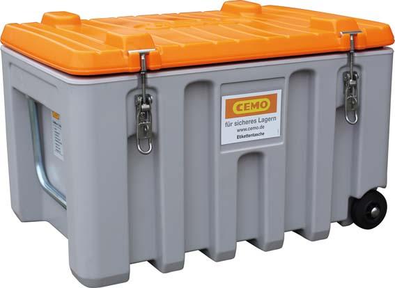 Werkzeugbox CEMbox 400 l B1070xT650xH580 mm grau/orange