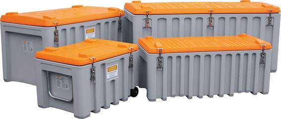 CEMbox Trolley 150 offroad, grau/orange