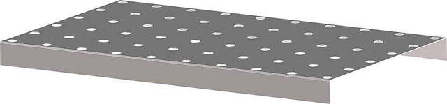 Perforated metal grating 1200x800x100 mm