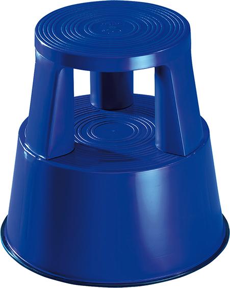 Rollhocker Step Kst., blau