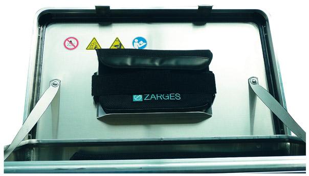 Produktbild von ZARGES Deckeltasche klein ca. B260xT150xH40mm 41821 4003866418213