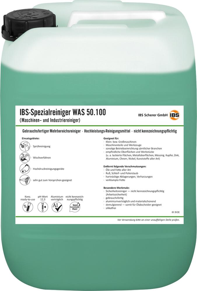 Produktbild von IBS Reiniger WAS 50.100 20L Kanister 2050331 4030209503312