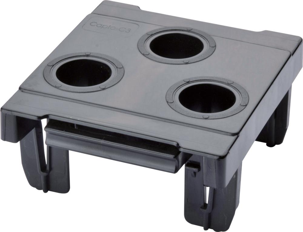 Produktbild von Bedrunka+Hirth CNC-Kunststoffeinsatz Capto 3 3 Aufnahmen 57.01.03 4050413005150