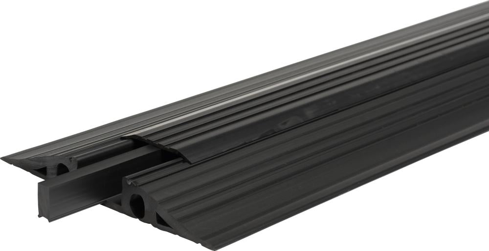 Produktbild von EHA Kabelbrücke Vario B1000xT350 mm schwarz 2 Kammern H25xB38 mm oder 1 Kammer H70xB38 m 45020 4250619609835