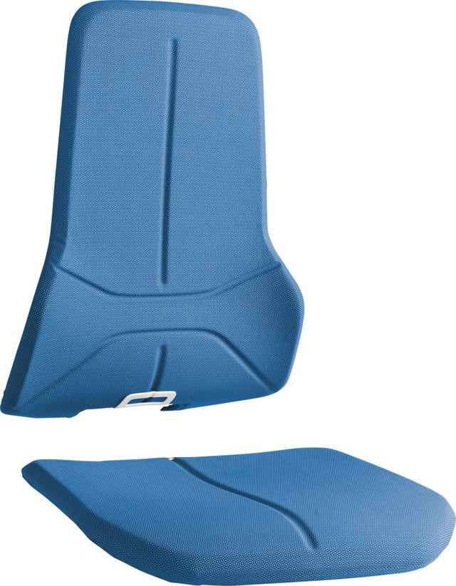 Polsterelement Supertec blau für Arbeitsstuhl Neon