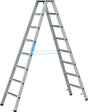 Produktbild von ZARGES Stufenleiter Saferstep B 2x8 Stufen Leiterlänge 2,27 m Arbeitshöhe 3,60 m 41308 4003866413089