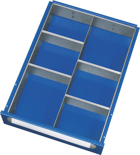 Produktbild von Rau Einteilungsset für FH 120-180mm 1 Trennwand 4 Trennbleche E-ET-1-4-120-150 4040376850782