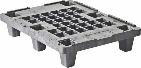 Produktbild von Alpha Paletten Kunststoff-Halbpalette durchbrochen 800x600x143mm VE:5 Stück 325 4053569851374