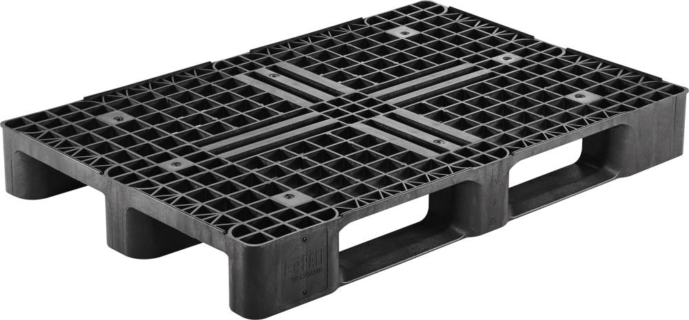 Produktbild von Alpha Paletten Kunststoff-Palette durchbrochen 1200x800x145mm 1250kg VE:5 Stück 1240 4053569851428