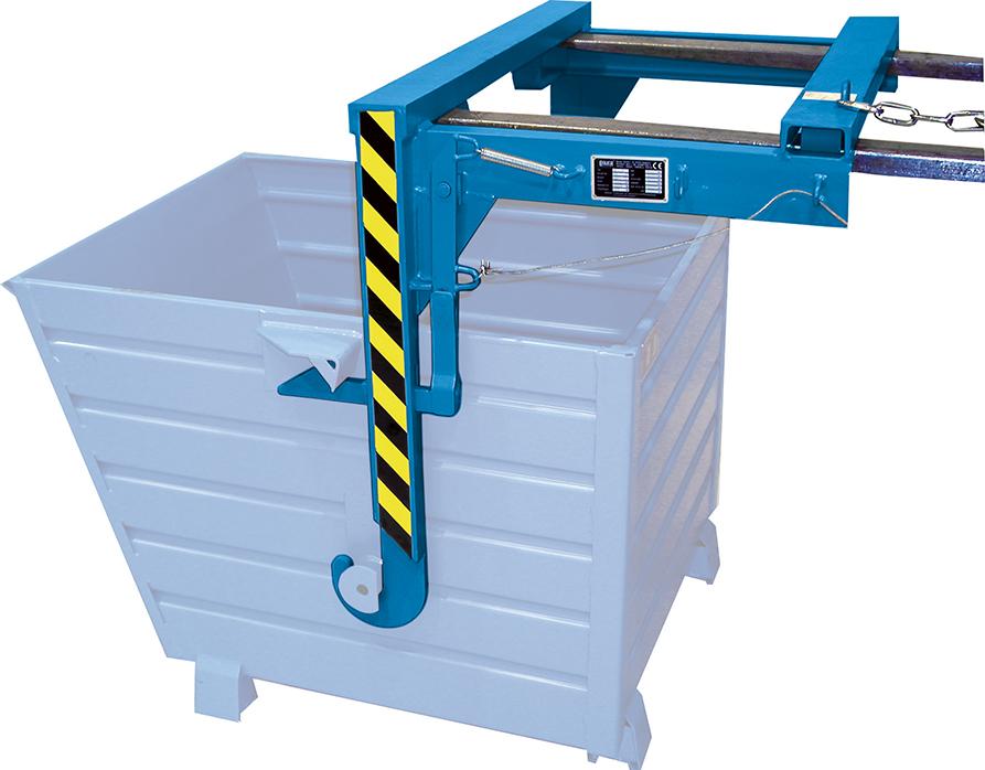 Stapler-Traverse RAL5012 für Stapelkipper 2000 l