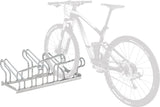 Fahrrad-Bügelparker zweiseitig, verzinkt L 1050 mm, 6 Plätze