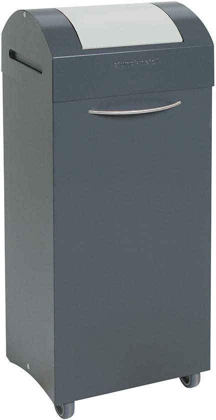 Wertstoffbeh. 75 l grau/grau, 975x380x320mm