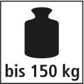 Bandscheibenstuhl Profi Ultra XL blau belastbar bis 150 kg